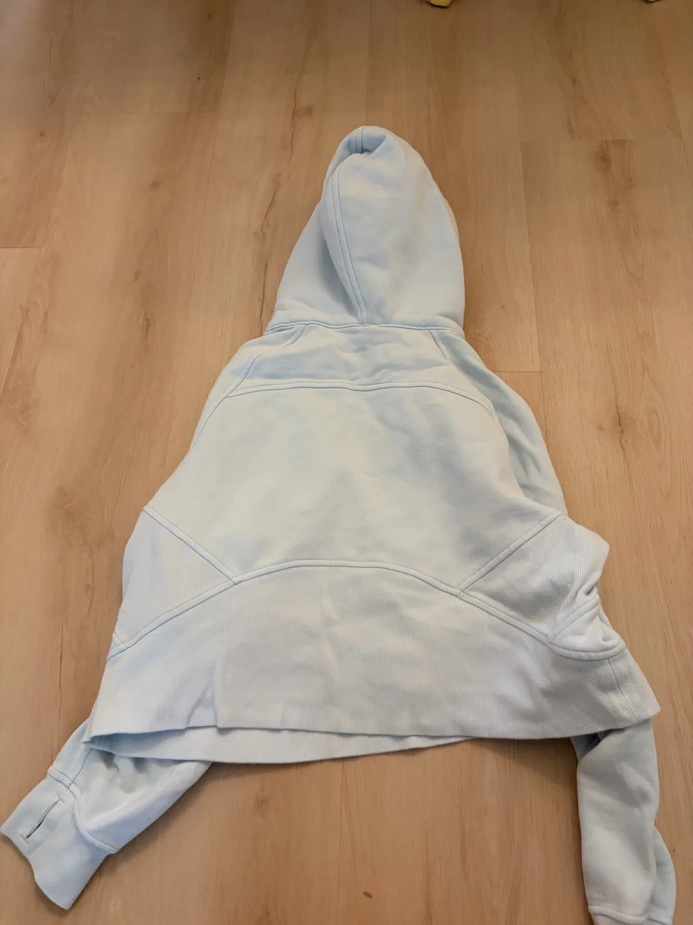lululemon athletica Pale Blue Half-Zip Sweatshirt